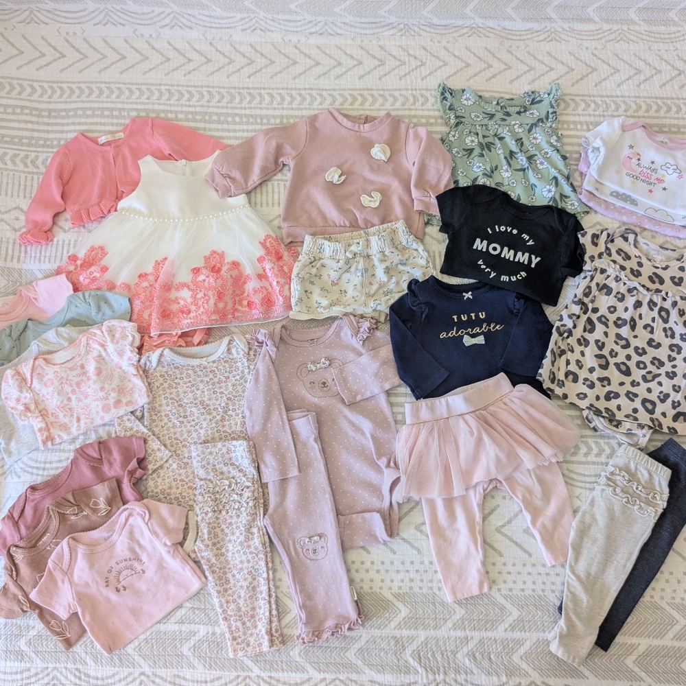 6 month baby girl lot